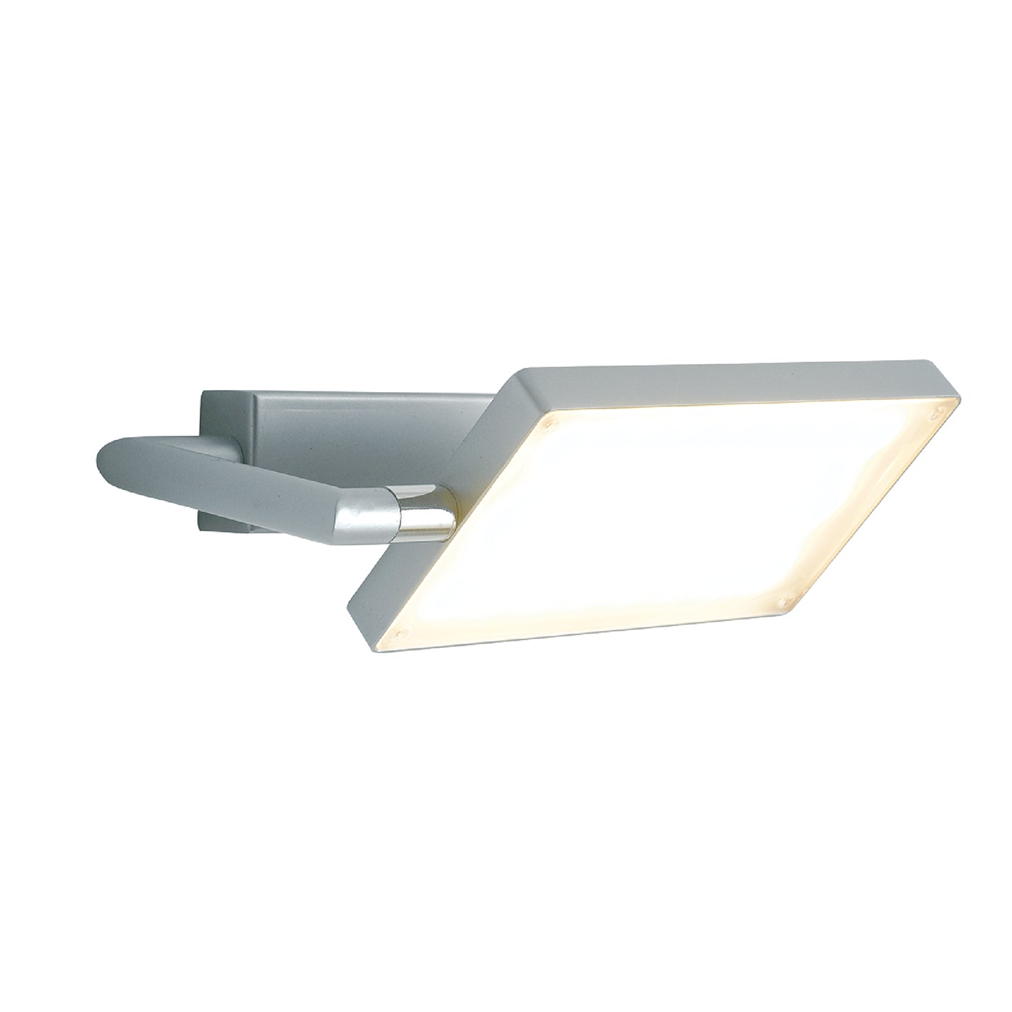 Applique Led Book Grigio 17W 1300Lm 3200K 22.5X10-15Cm