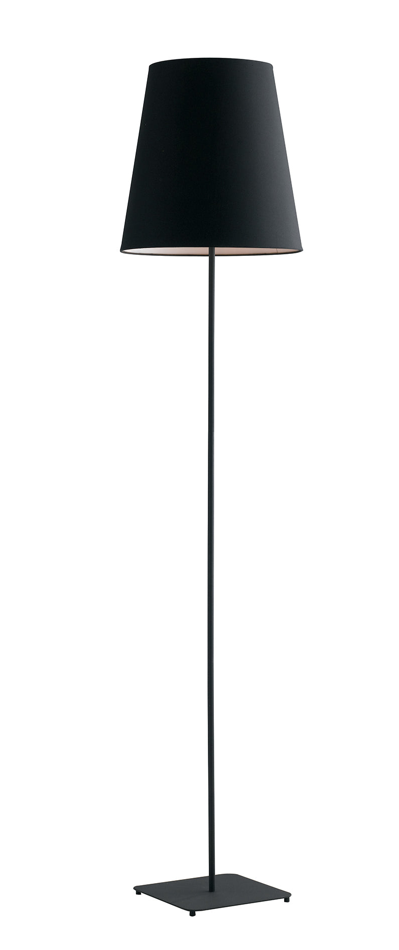 piantana elvis nera 1xe27 34x155cm