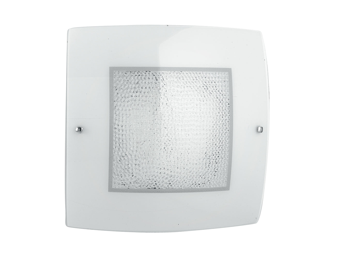 plafoniera led trilogy bianca 28w 2240lm 4000k 40x40cm